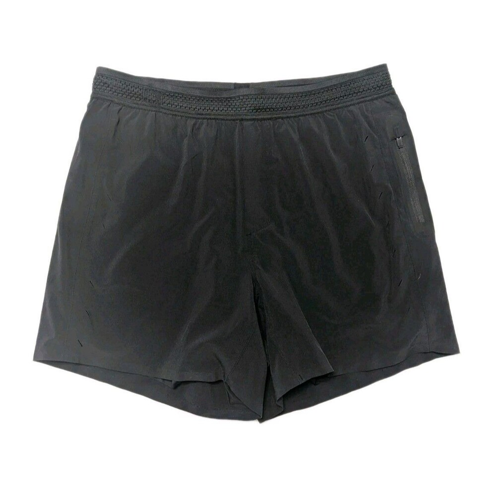 Ten Thousand Men’s Size M Black 5” Session Shorts Lined Gym Running Workout